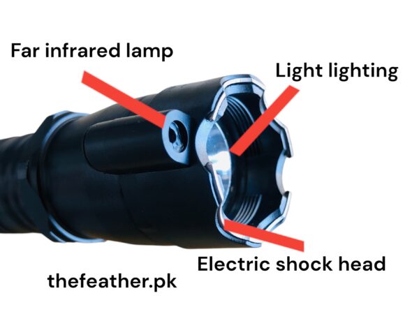 Multifunction dimming Light Flashlight |Latest Research| Powerful Electric Shock - Image 4