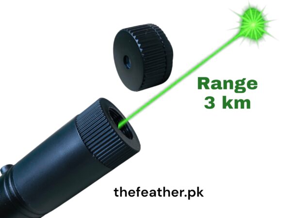 Green Laser Pointer Keys Lock Multifunction Laser