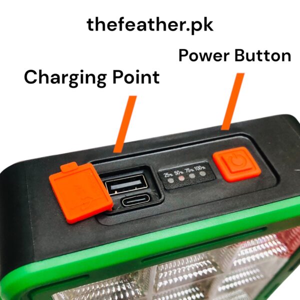 Solar Multiple Light Source Charging Lamp - Image 4