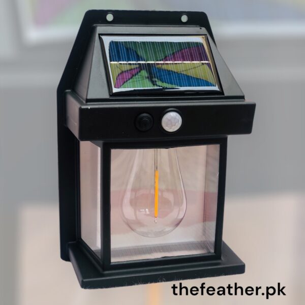 Solar Interaction Wall Lamp Water Proof BK-888 Motion Sensor Security Light, Featuring 3 Lighting levels BY THE FEATHER - Image 4