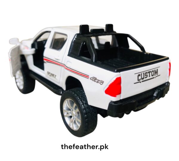 Metal Pickups die cast car with pullback 4×4 By The Feather - Image 2