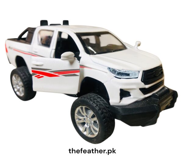 Metal Pickups die cast car with pullback 4×4 By The Feather - Image 4