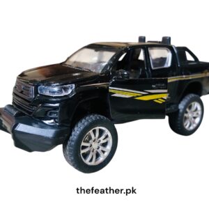 Metal Pickups die cast car with pullback 4×4 By The Feather