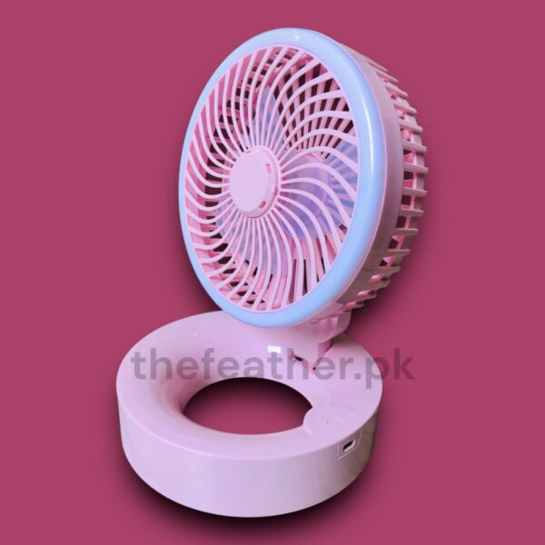 STORAGE TABLE LAMP. CIRCULATING FAN Folding storage Lamp fan by The Feather - Image 4
