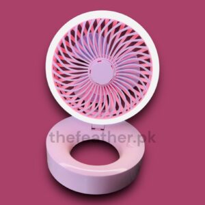 STORAGE TABLE LAMP. CIRCULATING FAN Folding storage Lamp fan by The Feather