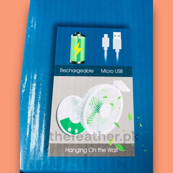 Portable Folding Fan Distribute cool wind evenly around by The Feather - Image 5