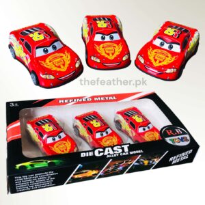 Lighting McQueen Disney Cars Die-Cast Alloy 3 Cars Model by The Feather