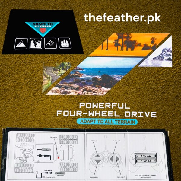 OFF-ROAD CLAMBER POWERFUL FOUR-WHEEL DRIVE by The Feather - Image 3