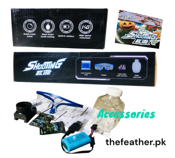 AK47 Shooting Elite High Speed Electric Water Bomb Gun by The Feather - Image 3