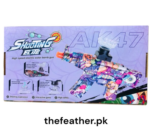 AK47 Shooting Elite High Speed Electric Water Bomb Gun by The Feather - Image 4