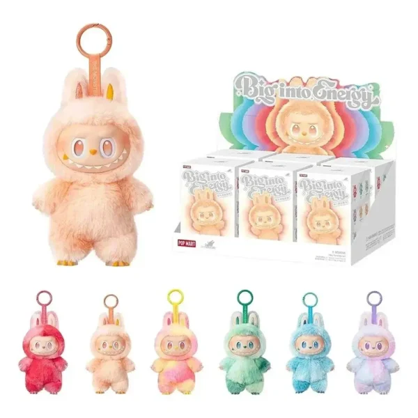 Labubu Doll Plush Toy & Keychain The Feather - Image 2
