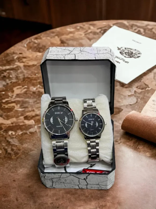 Couples Chain Watches Number Of Pieces: 2 Pcs The Feather