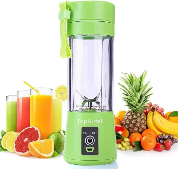 Multicolor Electric Juicer Blender - 1 Pc Portable & Multifunctional Kitchen Gadget by The Feather - Image 3